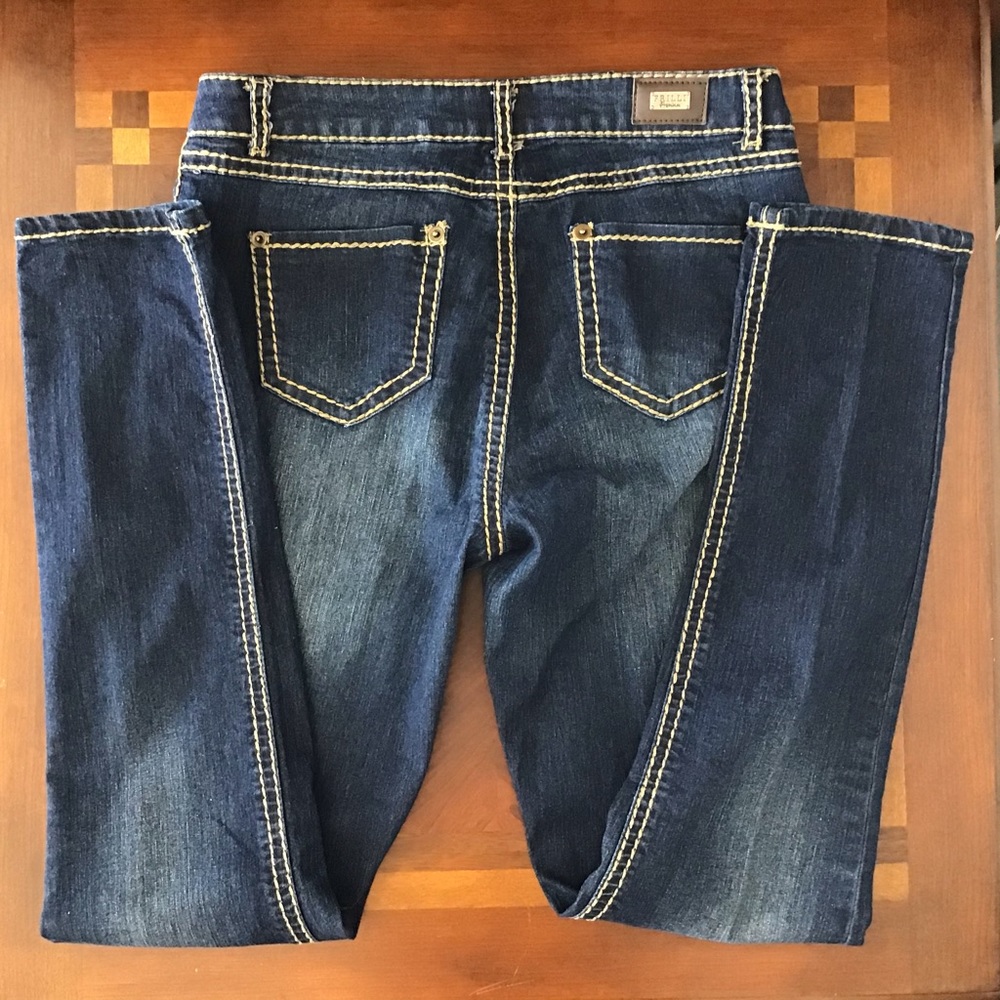 Frilli Exchange Dark Wash Skinny Jeans size 9/10 - Picture 3 of 8